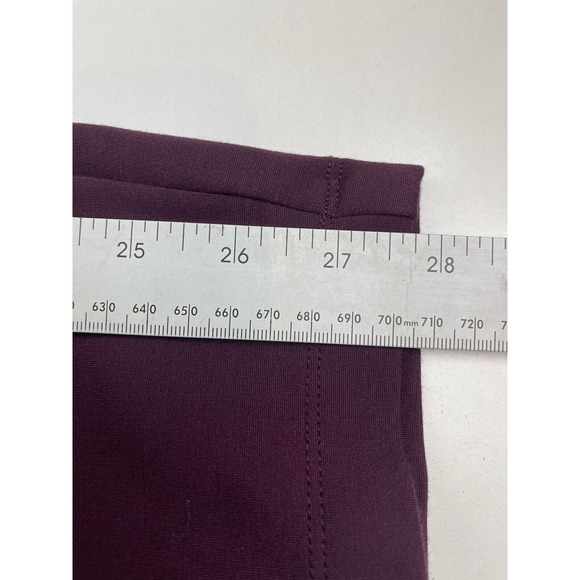 3 for $25-Bar III Straight-Leg Dress Pants Eggplant Sz Large 2-Side Zippers - Picture 8 of 10